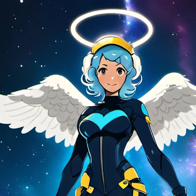 chat with ai character: post art!