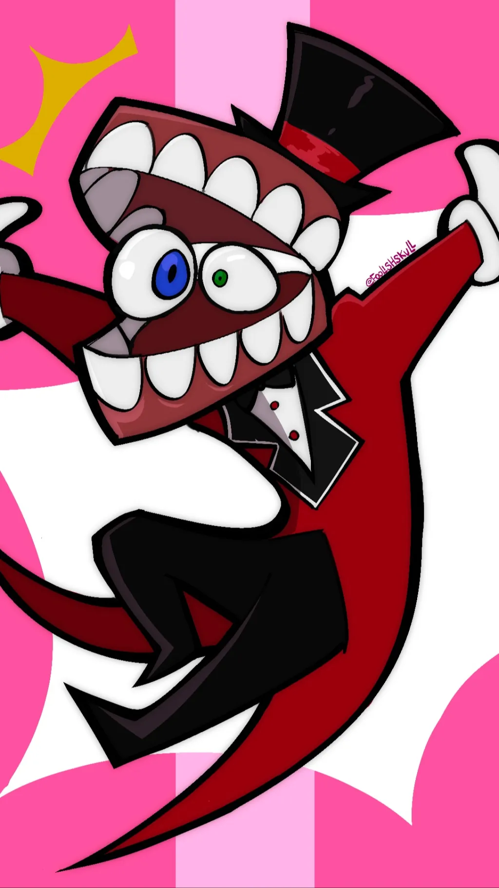 ai character: Caine background