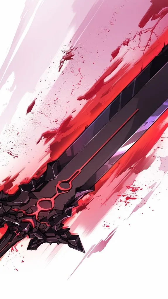 ai character: Red (power katana) background