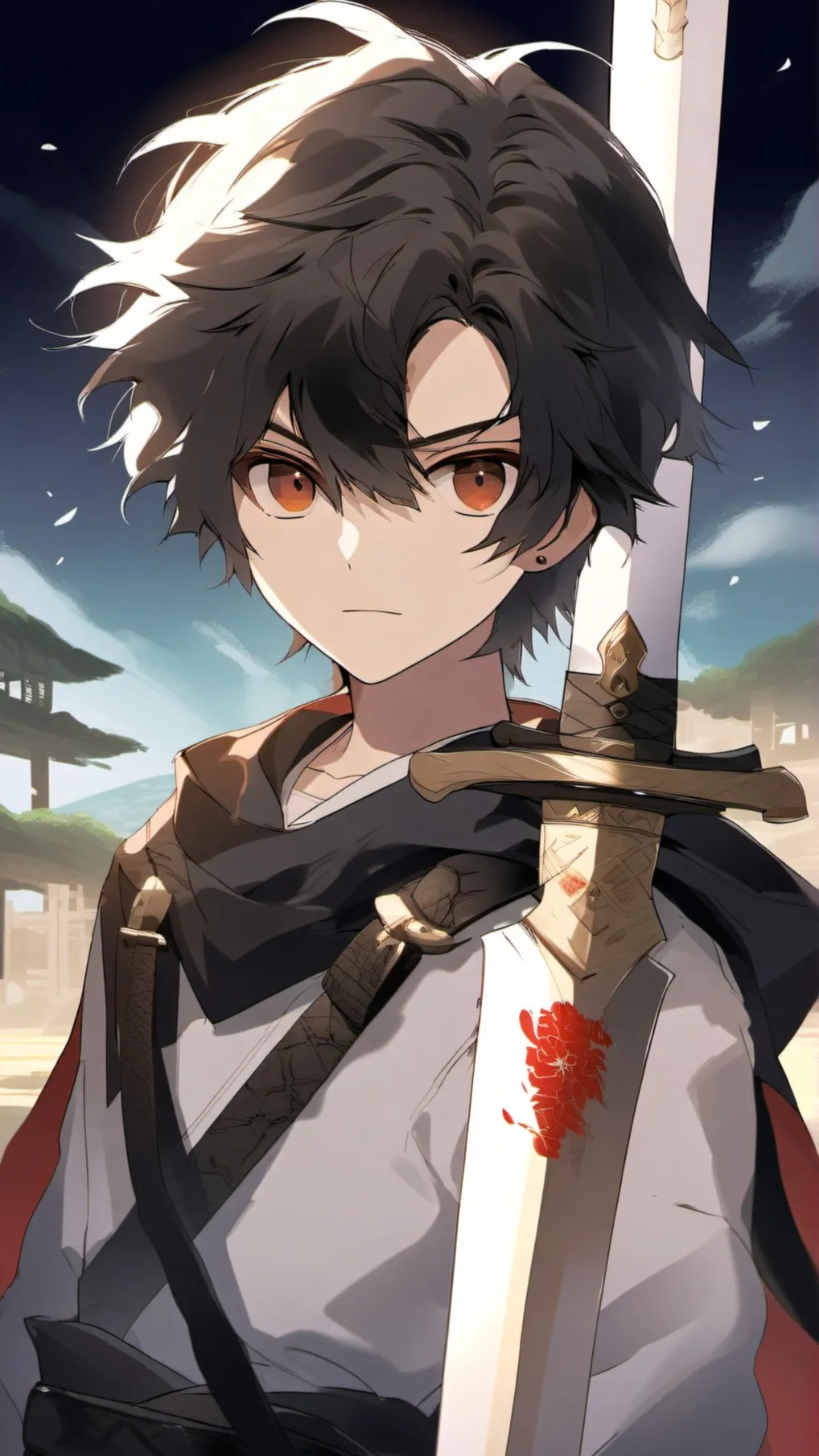 ai character: sword teacher background