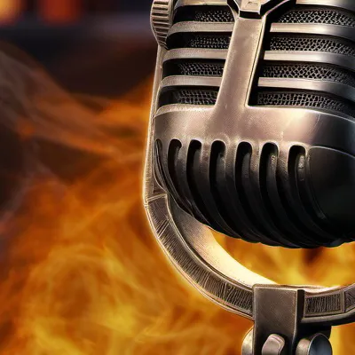 chat with ai character: Magical microphone