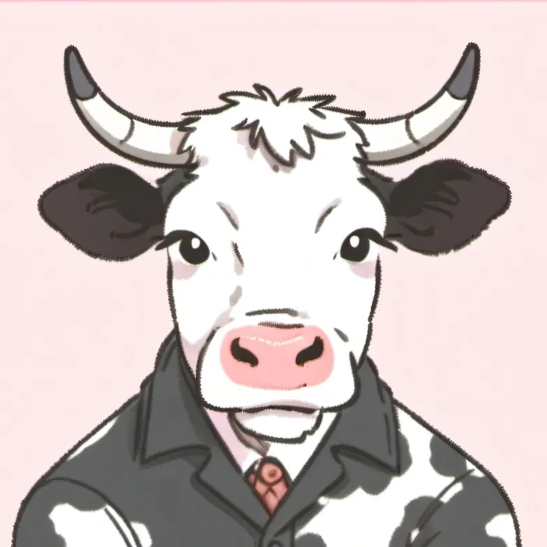 chat with ai character: Vegan Cow