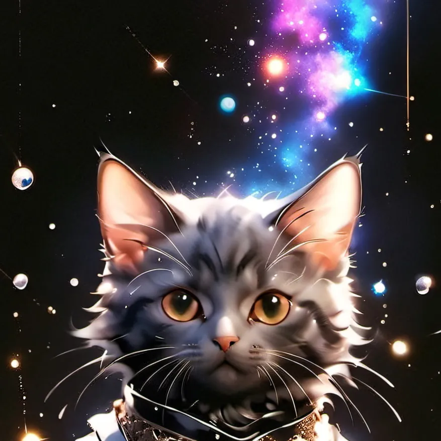 chat with ai character: Rich kitten