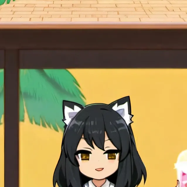 chat with ai character: Aphmau gacha life