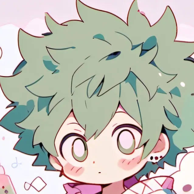 chat with ai character: DEKU BUT CUTE,KIND