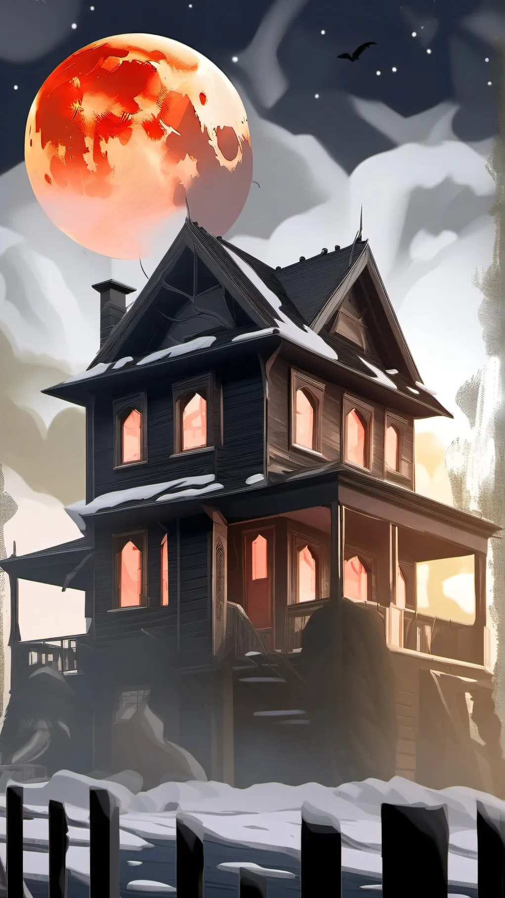 ai character: FEEED MEEE background