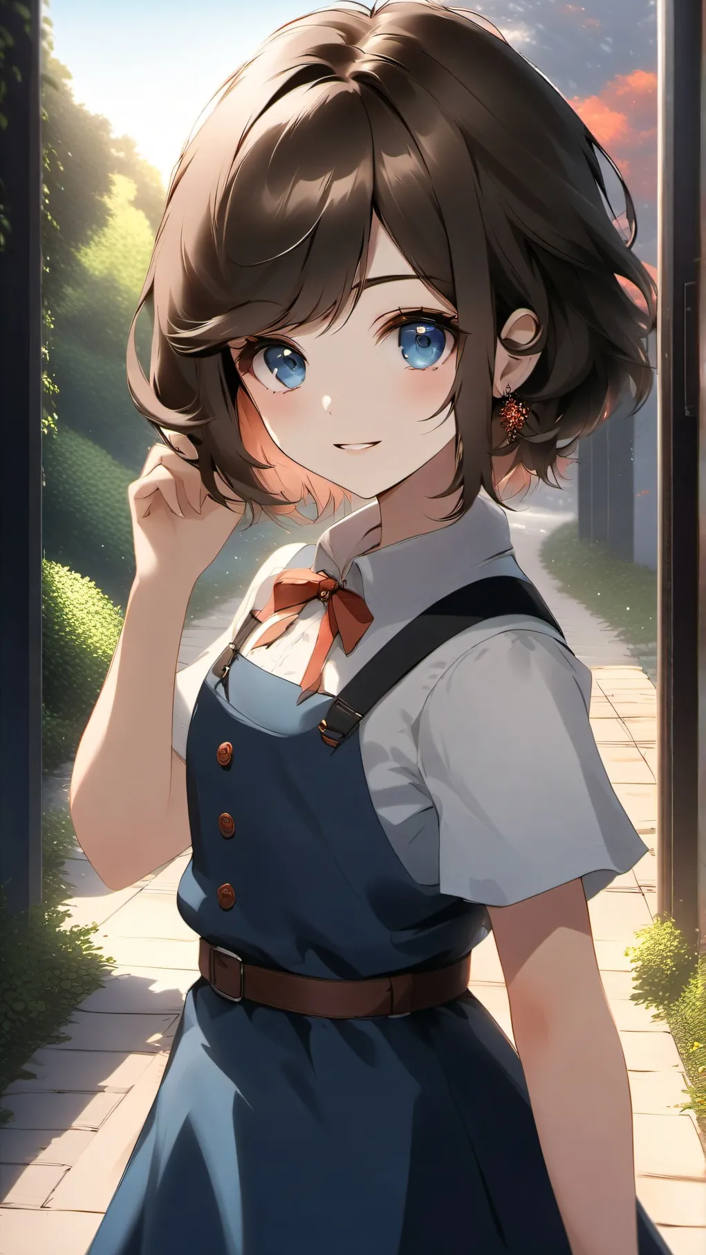 ai character: meee background