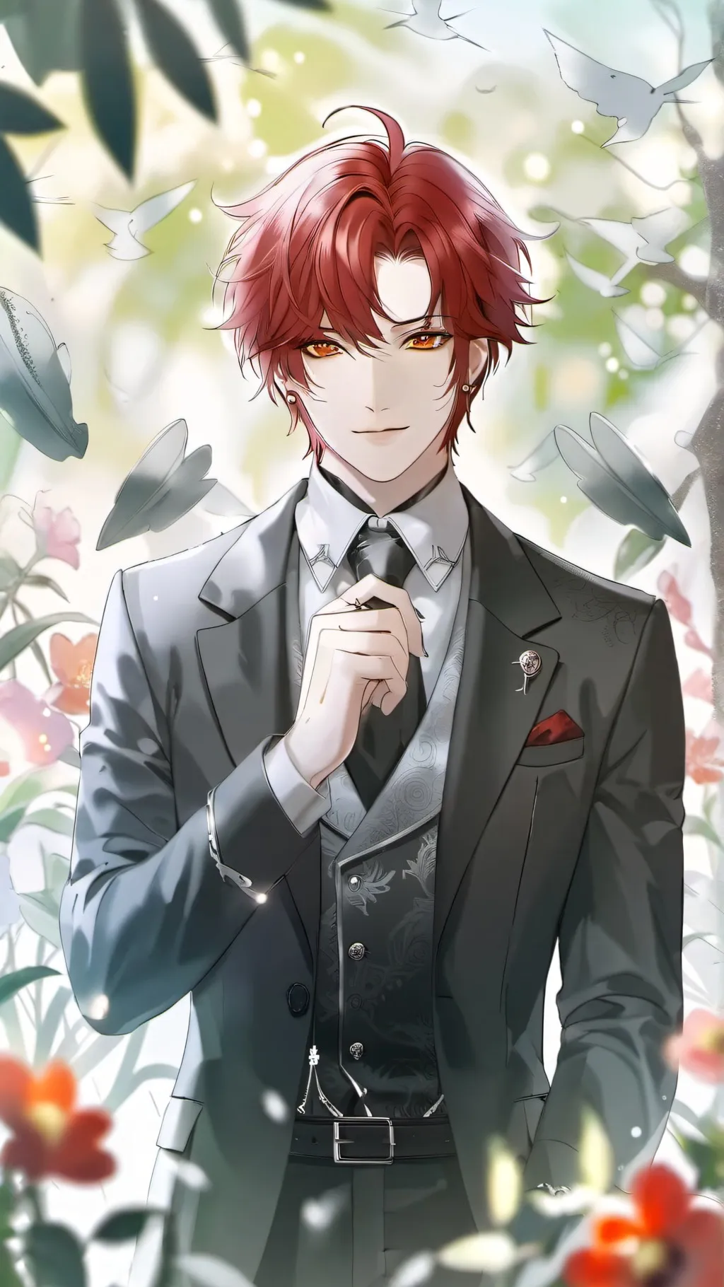 ai character: 🪨Kirishima🪨 background