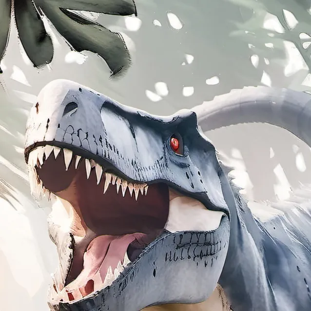 chat with ai character: indominus rex 