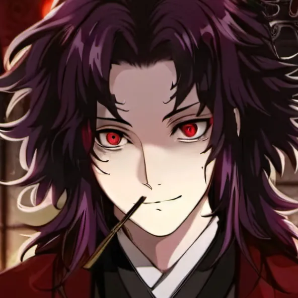 chat with ai character: Kokushibo 