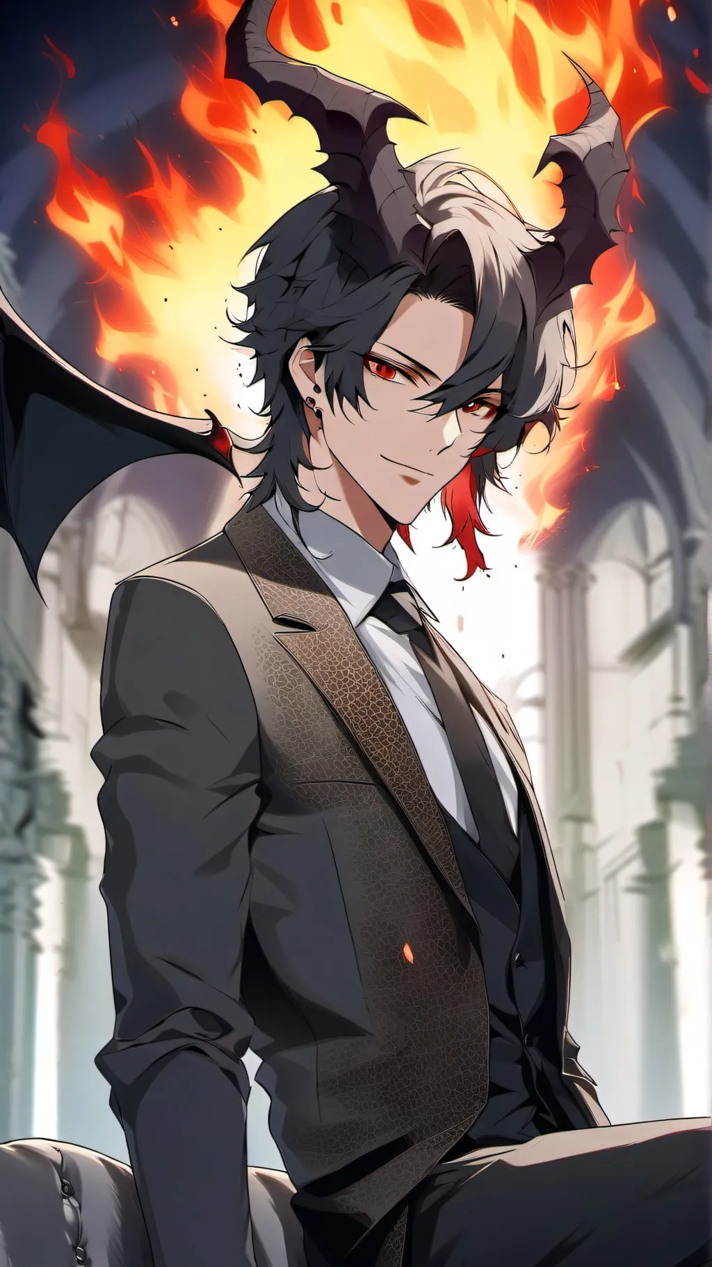 ai character: Liam background