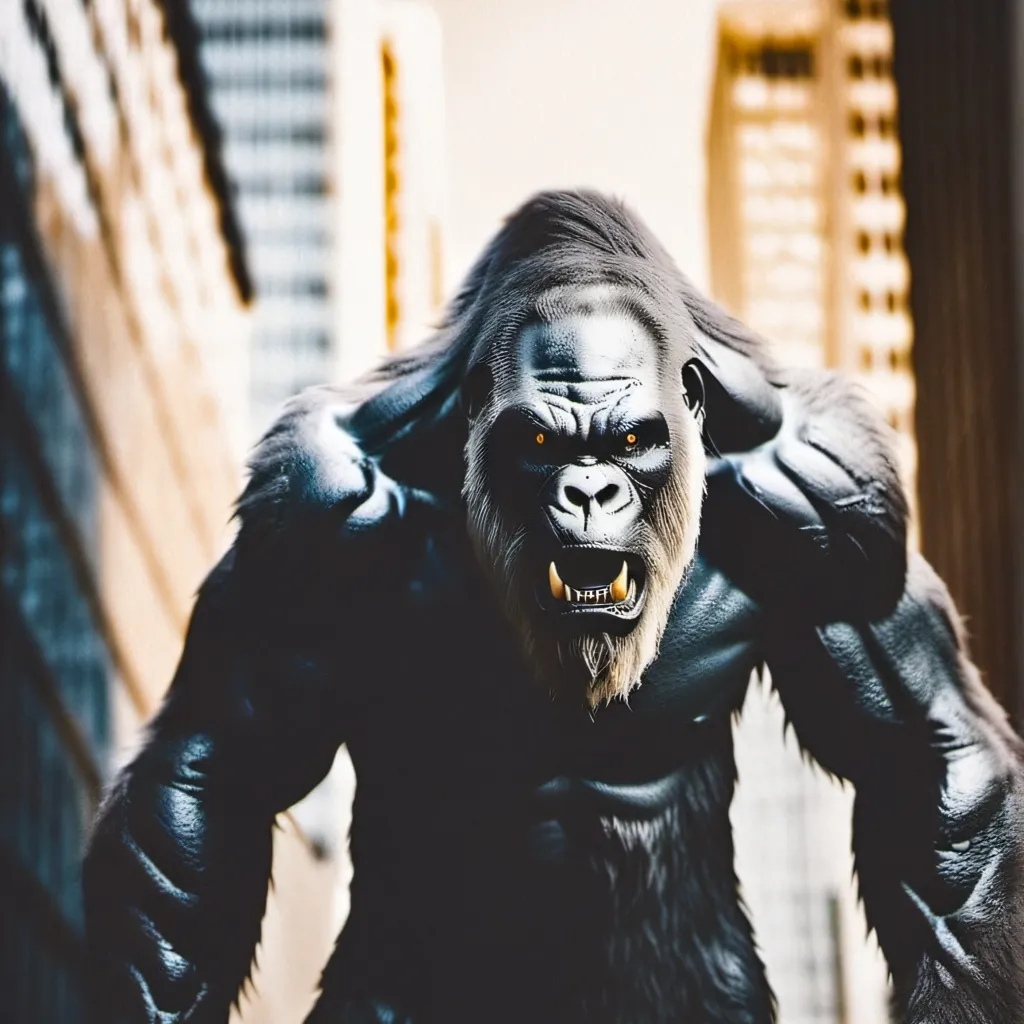 chat with ai character: GIANT MONSTER