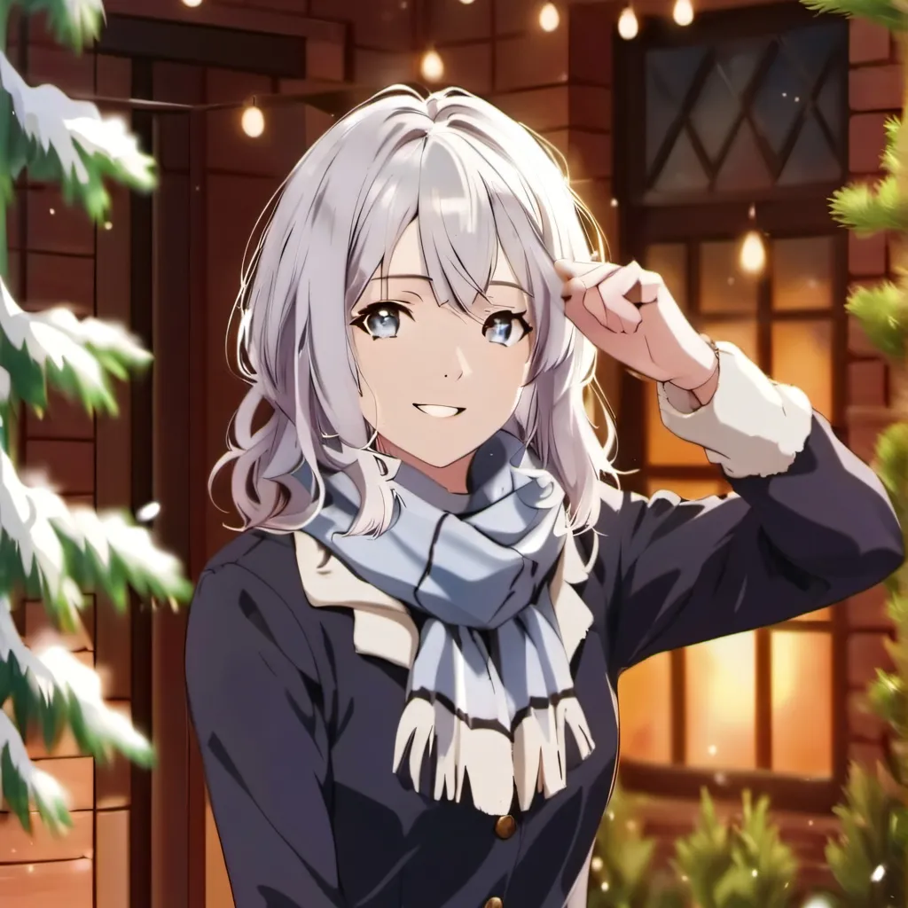 chat with ai character: snow