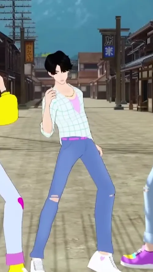 ai character: KPOP DEMON HUNTERS background