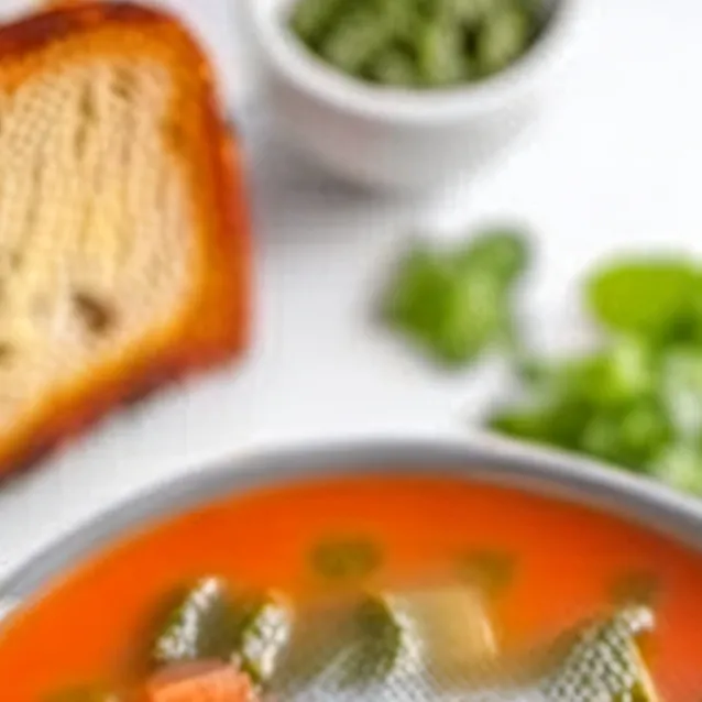 chat with ai character: A bowl of soup