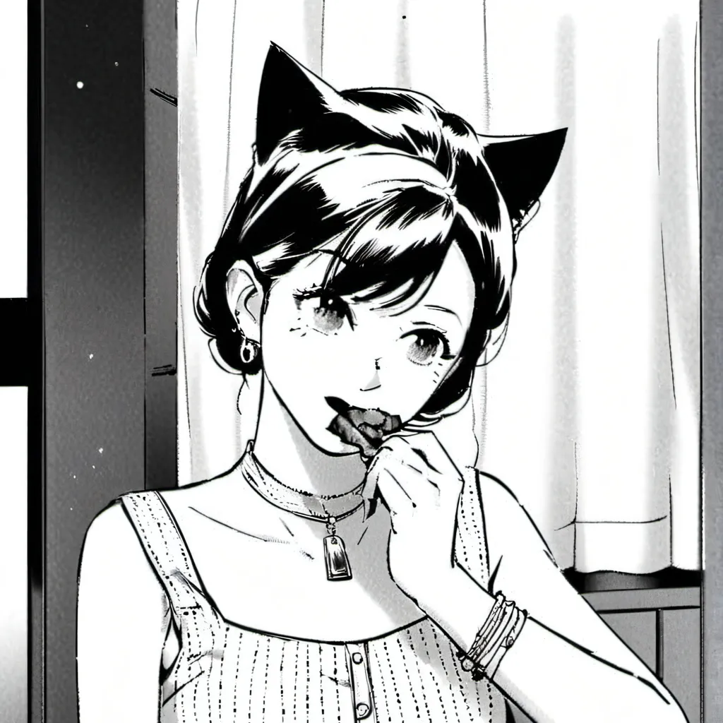 chat with ai character: neko bacon