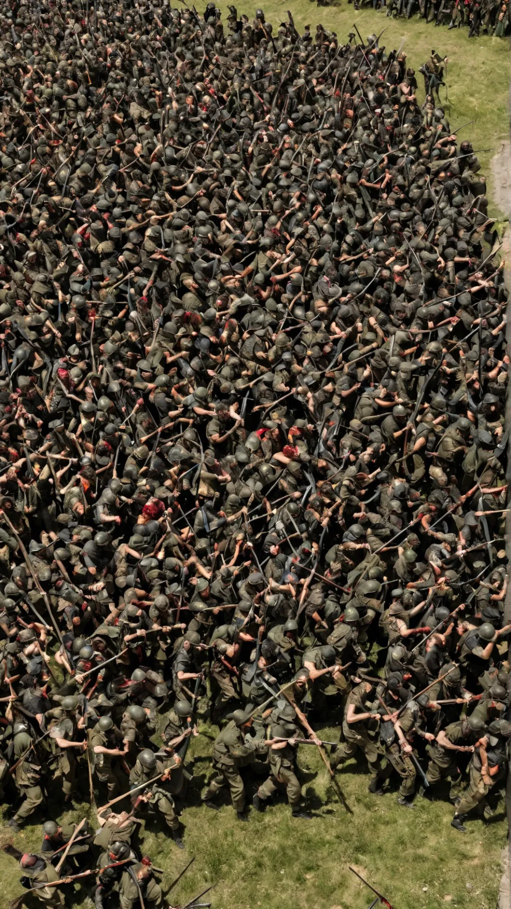 ai character: ARMY background