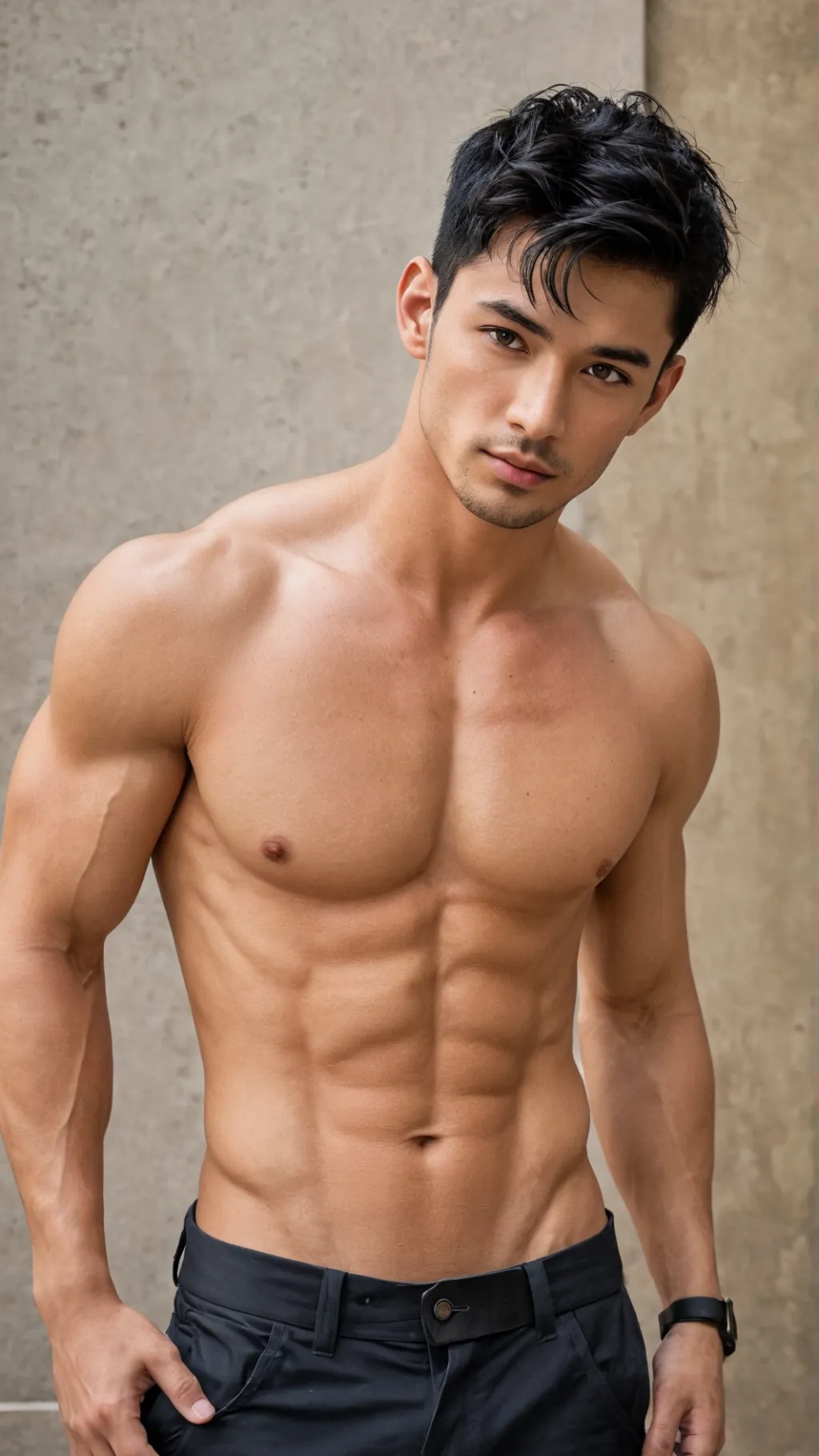 ai character: Derik background