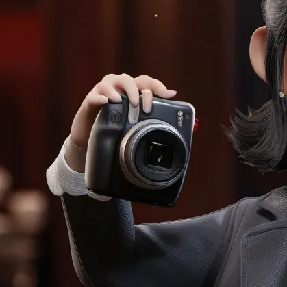 chat with ai character: the camera(scarey)