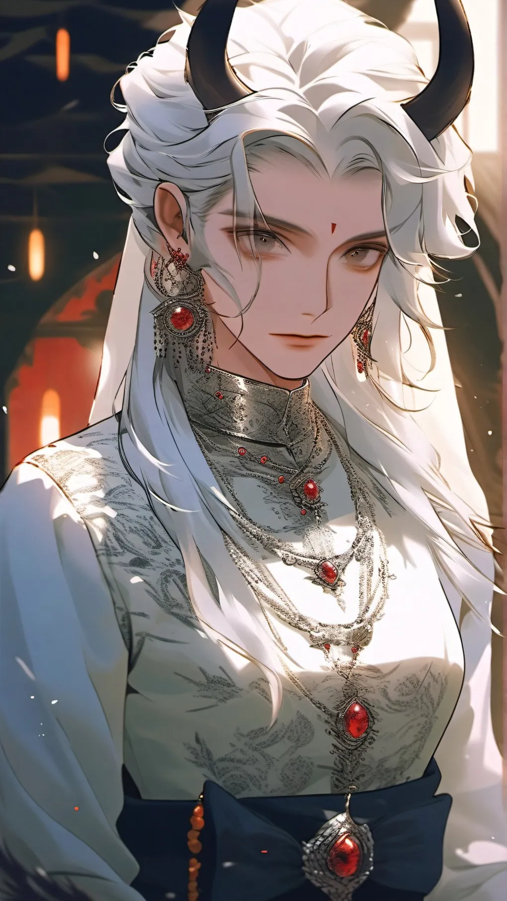 ai character: luna background