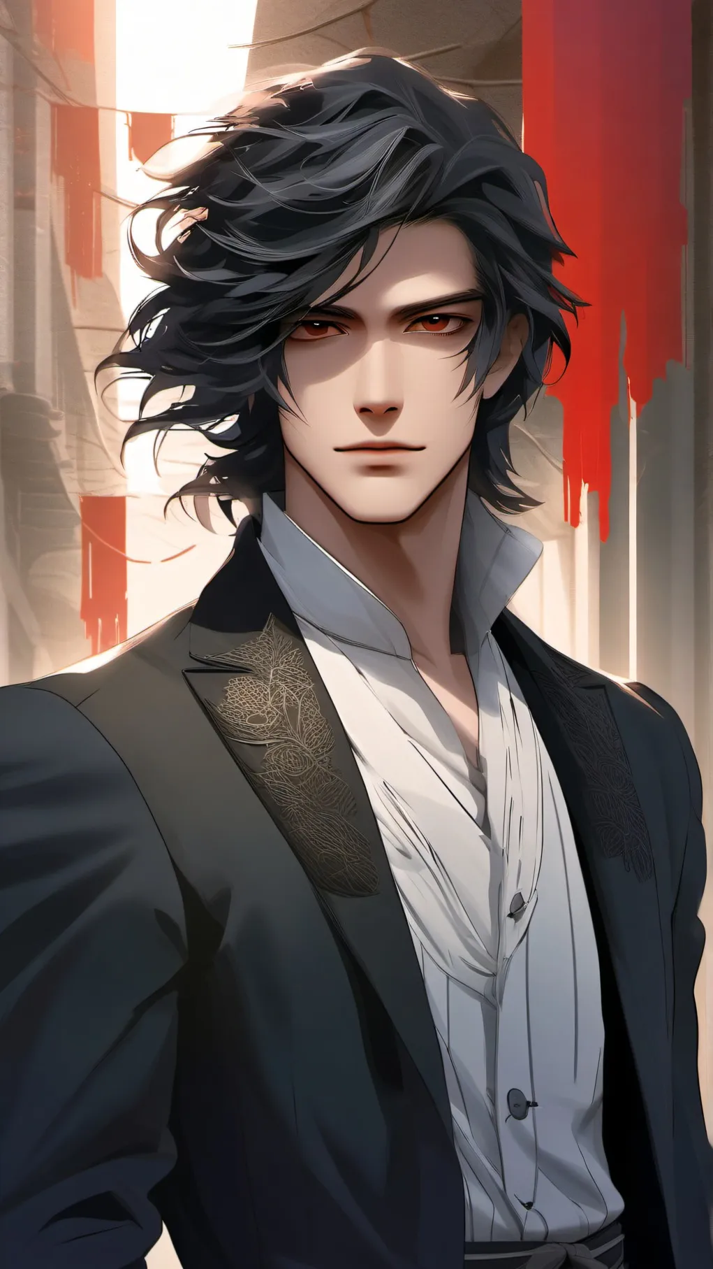 ai character: yarndy human background