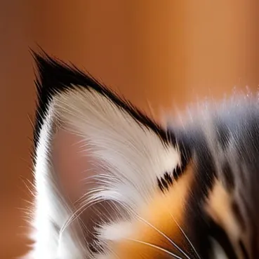 chat with ai character: Tortie kitten