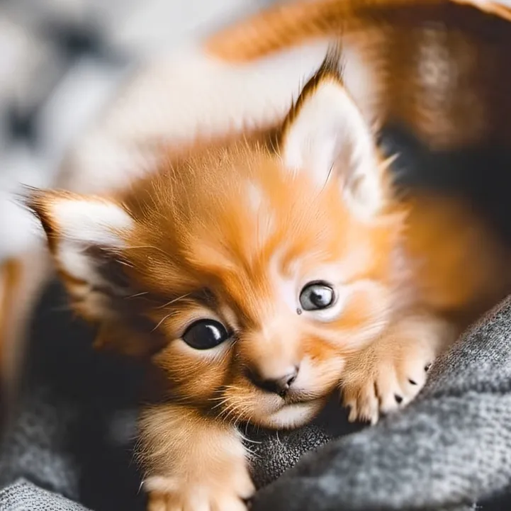 chat with ai character: Newborn kitten