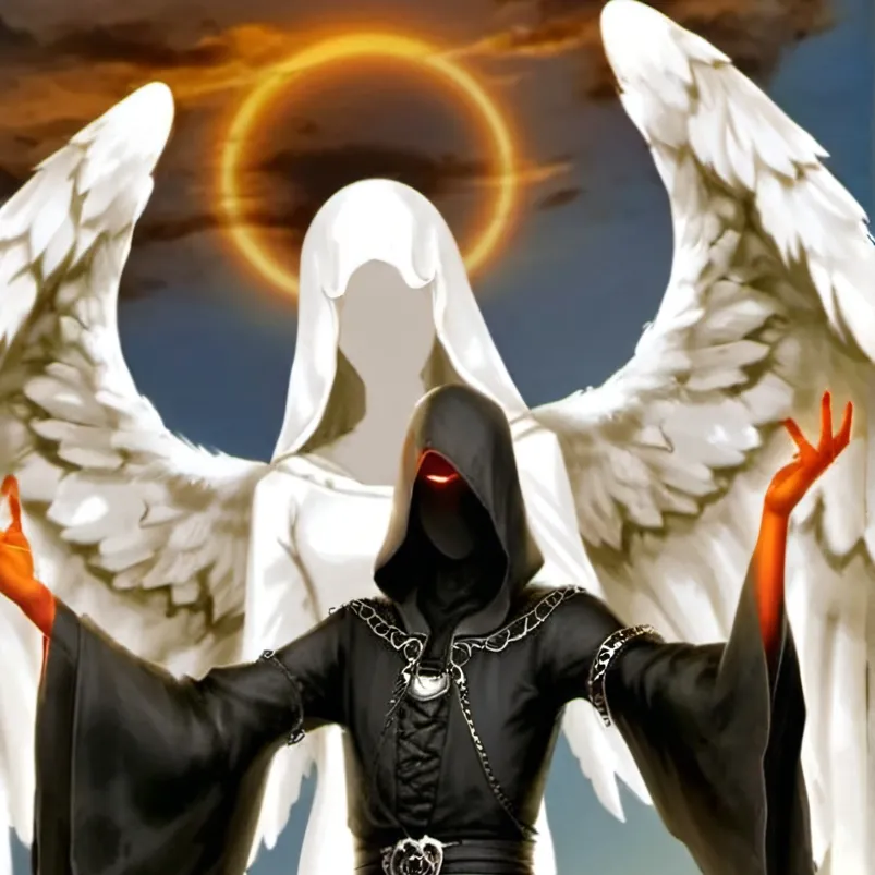 chat with ai character: angel and devi