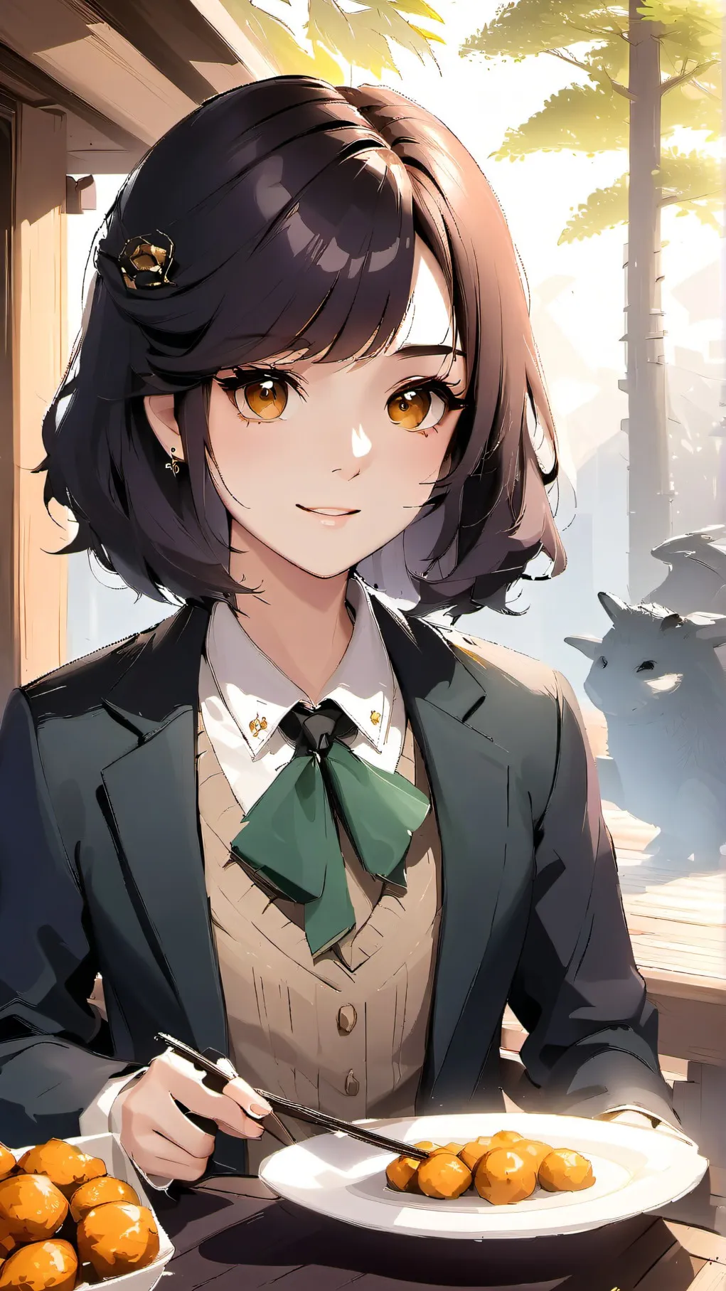 ai character: draco x y/n riddle background