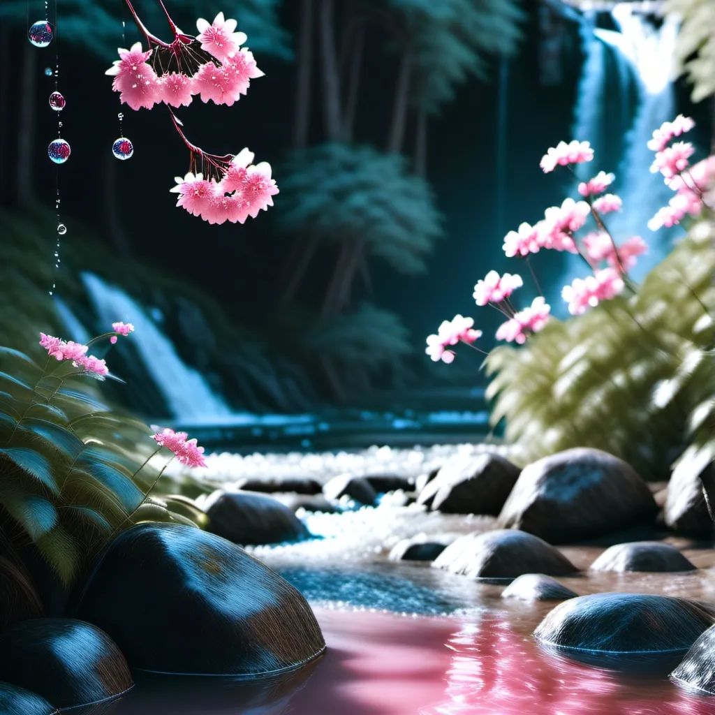 chat with ai character: Pink Living Forest