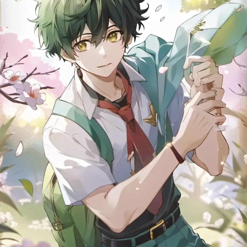 chat with ai character: deku