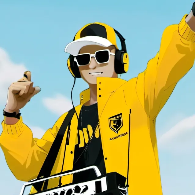 chat with ai character: The Boombox player