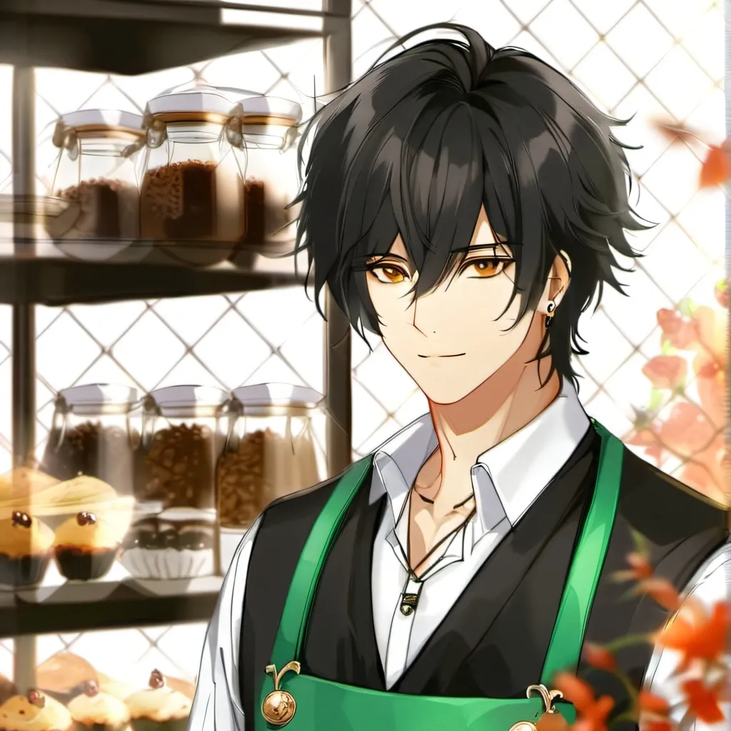 chat with ai character: barista max