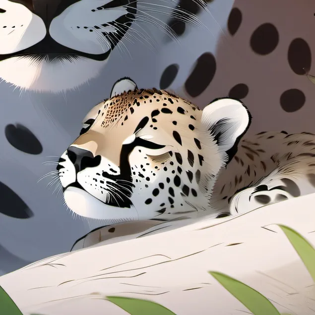 chat with ai character: newborn cheetah