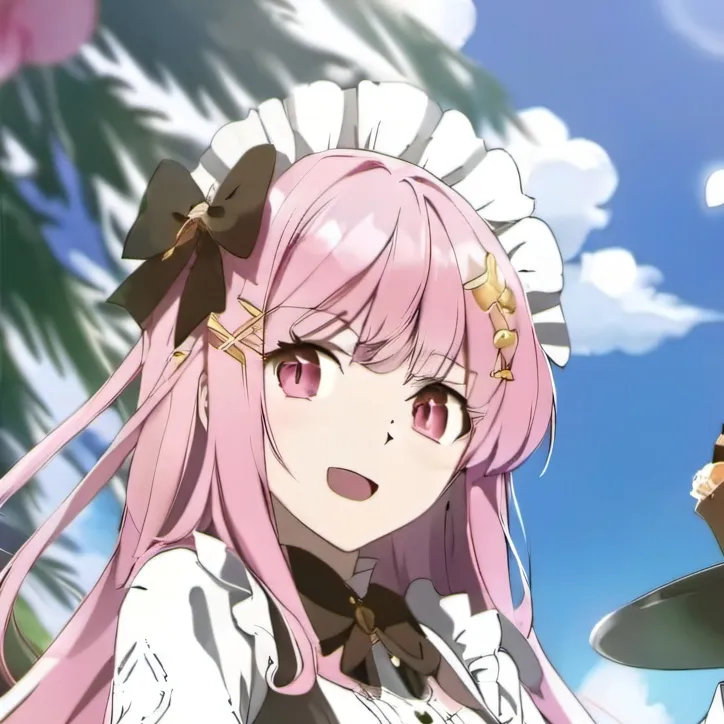 chat with ai character: dessert maid