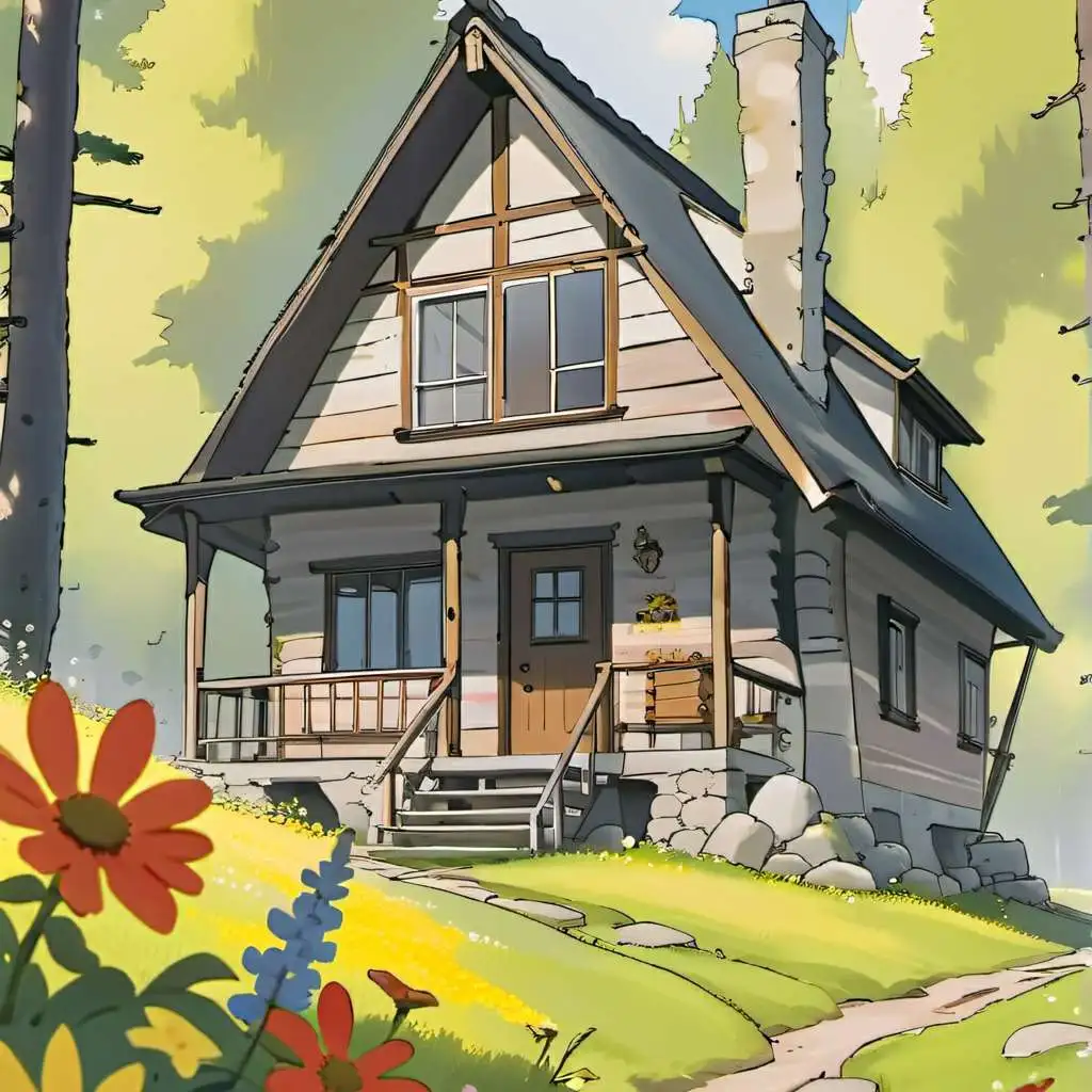 chat with ai character: HH camping trip!!