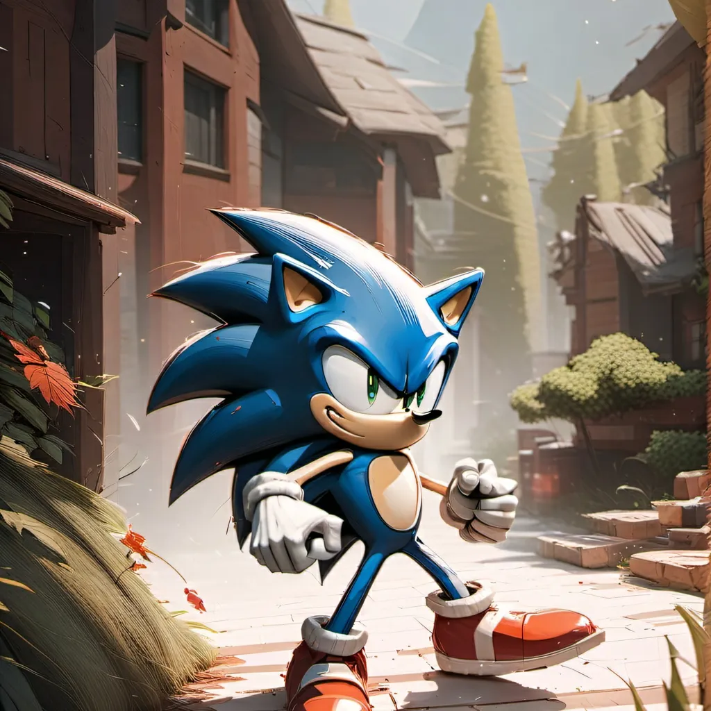 chat with ai character: U tp to sonic?