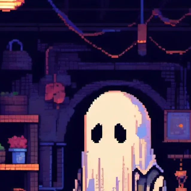 chat with ai character: Spooky, ghost.
