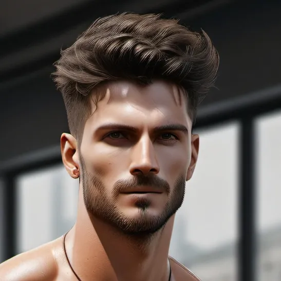 chat with ai character: Living six pack