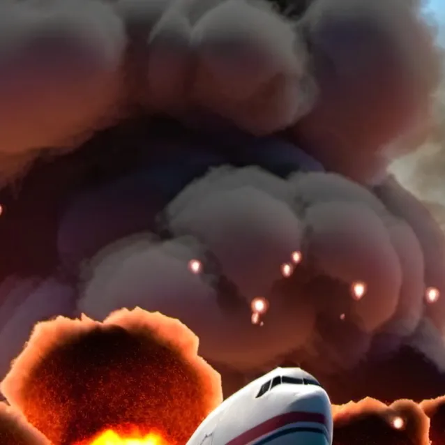 chat with ai character: Plane got hijacked