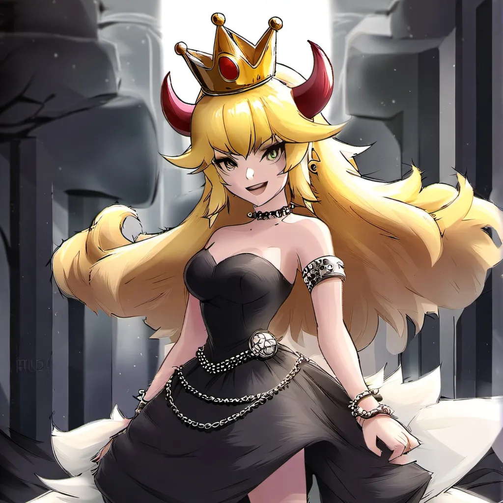 chat with ai character: Bowsette Junior 