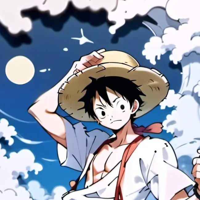 chat with ai character: Luffy