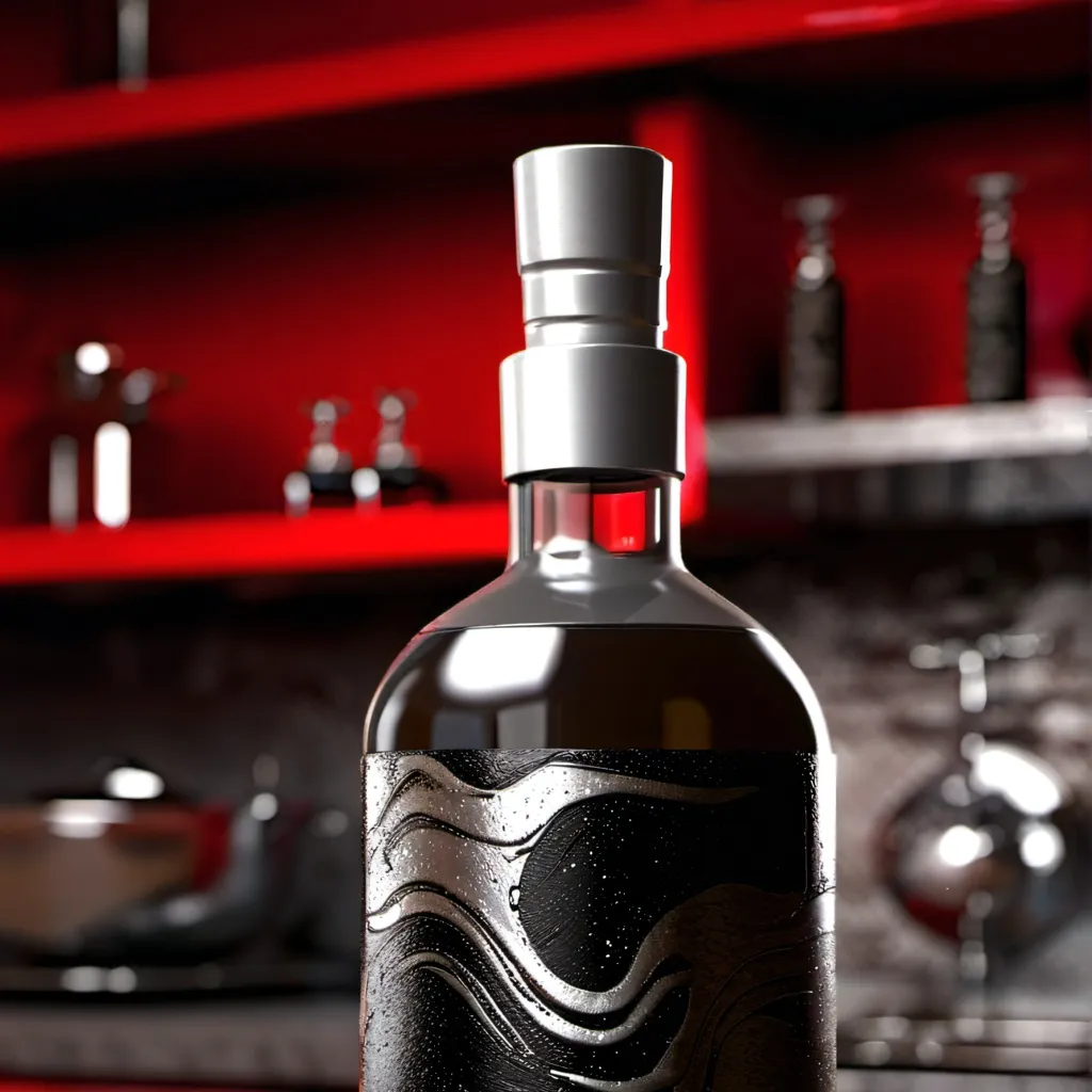 chat with ai character: Bottle of latex 