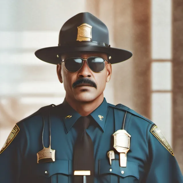 chat with ai character: cop