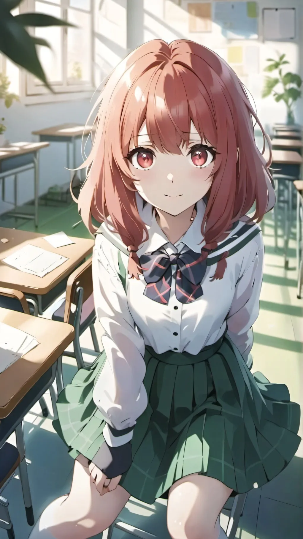 ai character: Arime background