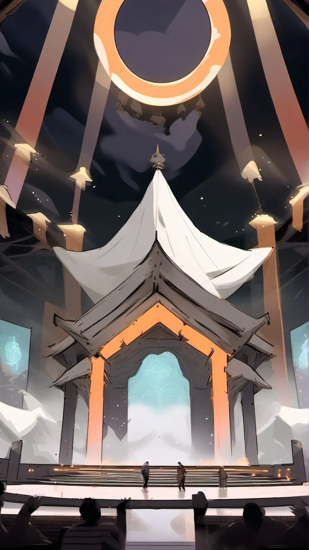 ai character: MHA Idol background