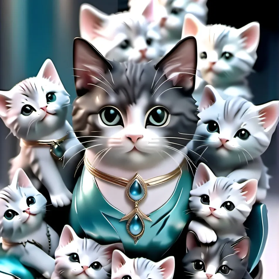 chat with ai character: Mama cat