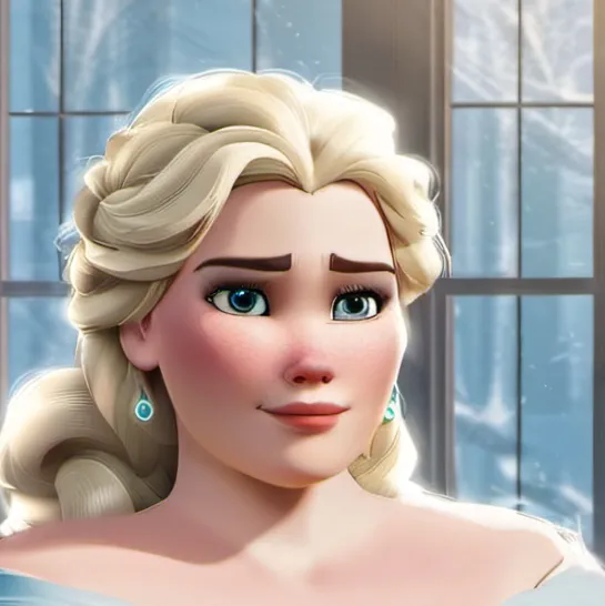 chat with ai character: Fat Elsa 