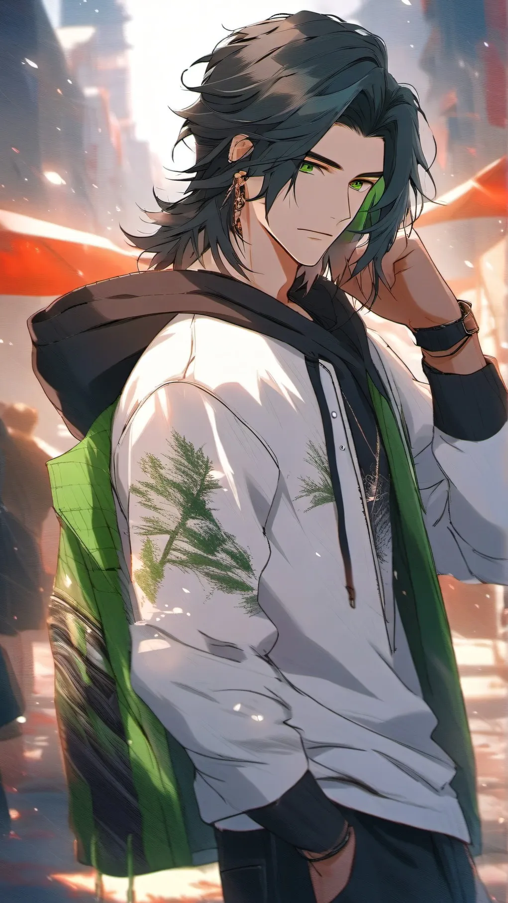 ai character: slater background