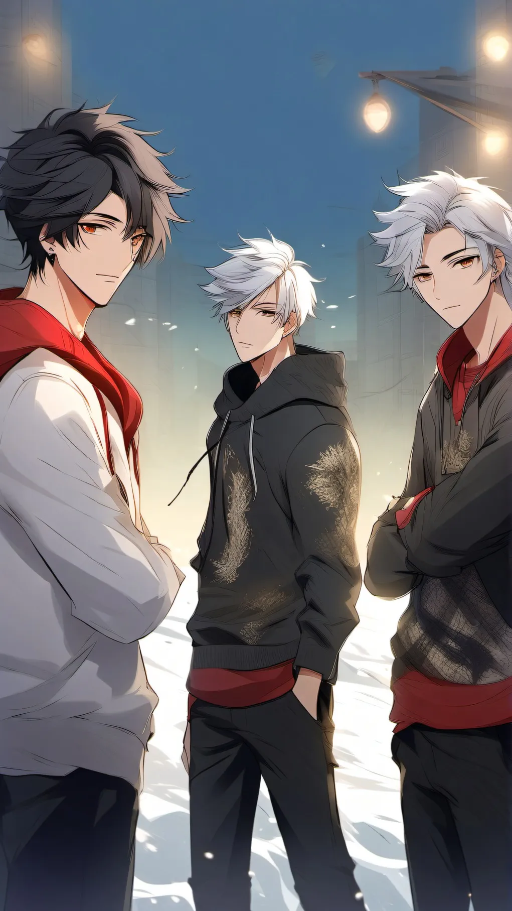 ai character: Sam, max and jack background